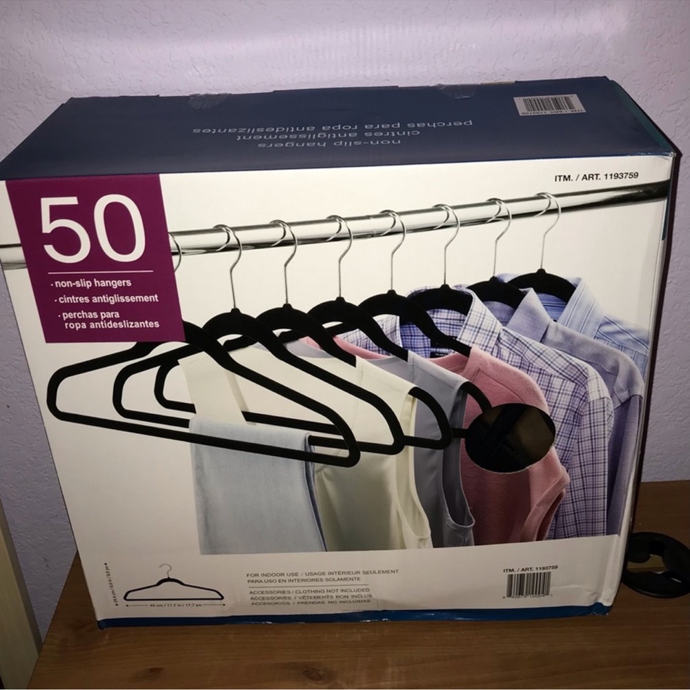 Velvet Hangers 50 Set